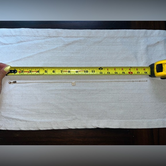 COACH Pave Signature 'C' Necklace - Gold NWT - Picture 4 of 5